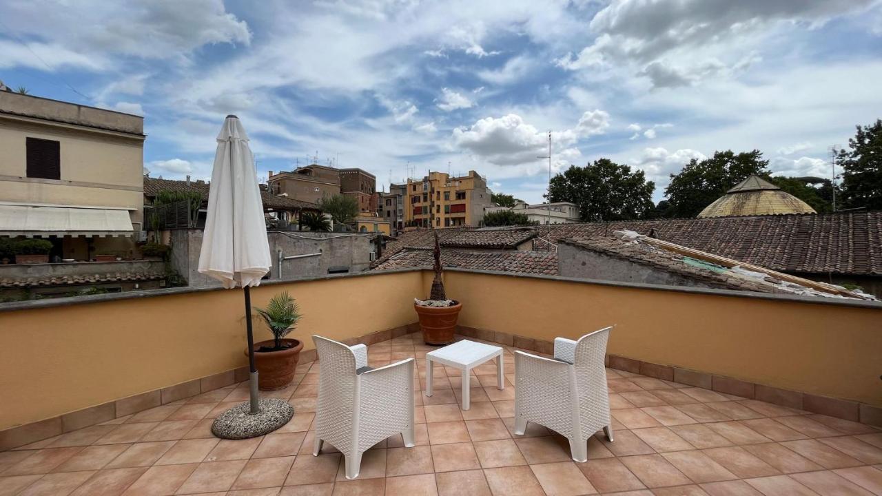 罗马Attico Con Terrazza Santa Cecilia公寓 外观 照片